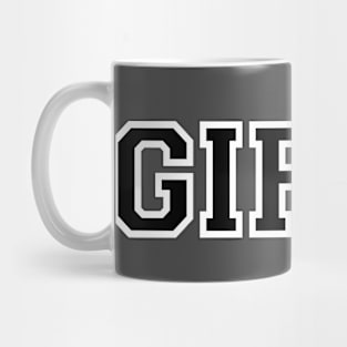 "Varsity Girls" - Queer Pride - (BLK Text) Mug